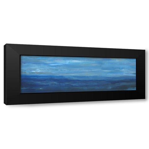 Infinite Ocean 1 Black Modern Wood Framed Art Print by Haynes, Smith