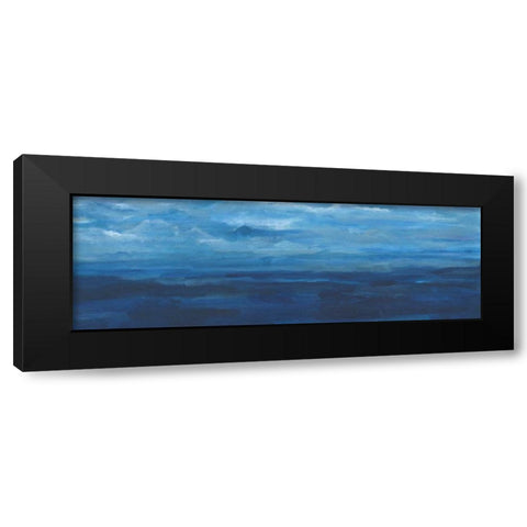 Infinite Ocean 2 Black Modern Wood Framed Art Print by Haynes, Smith