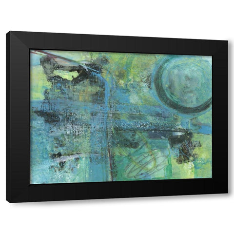 Envious Thoughts Black Modern Wood Framed Art Print with Double Matting by Haynes, Smith