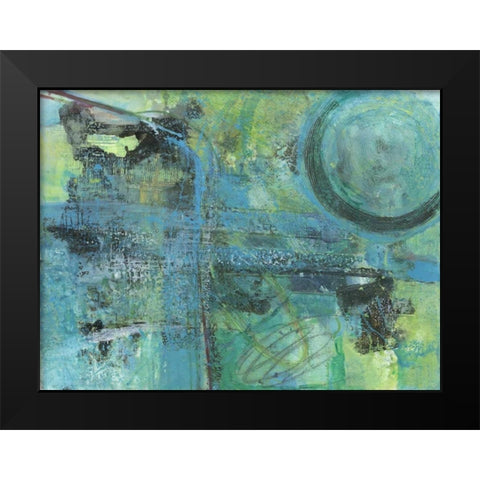 Envious Thoughts Black Modern Wood Framed Art Print by Haynes, Smith