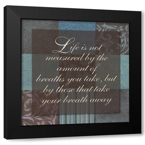 . Black Modern Wood Framed Art Print with Double Matting by Haynes, Smith