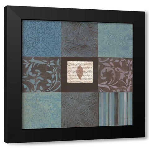 . Black Modern Wood Framed Art Print with Double Matting by Haynes, Smith