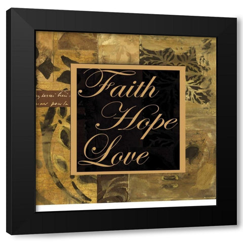 . Black Modern Wood Framed Art Print with Double Matting by Haynes, Smith