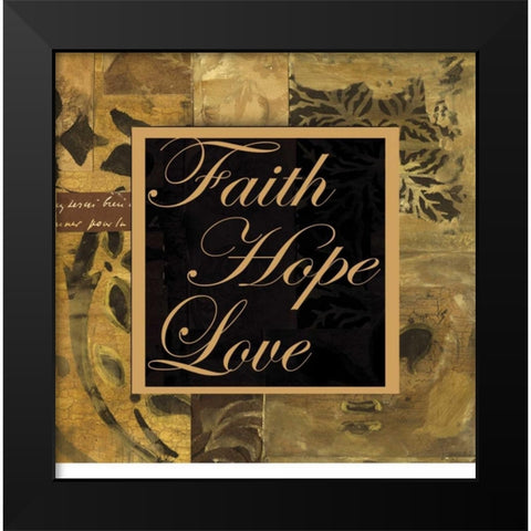 . Black Modern Wood Framed Art Print by Haynes, Smith