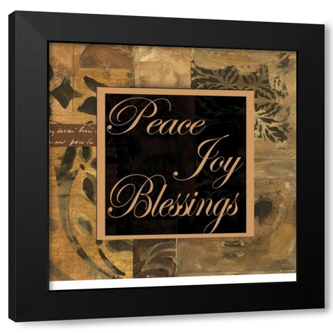 . Black Modern Wood Framed Art Print with Double Matting by Haynes, Smith