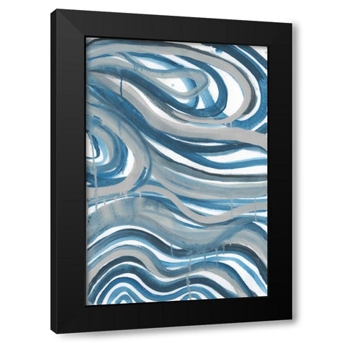 Minerals 1 Black Modern Wood Framed Art Print by Haynes, Smith