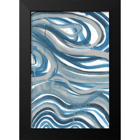 Minerals 1 Black Modern Wood Framed Art Print by Haynes, Smith