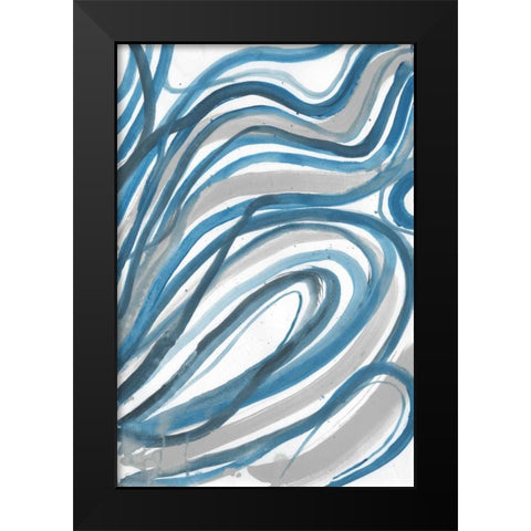 Minerals 2 Black Modern Wood Framed Art Print by Haynes, Smith