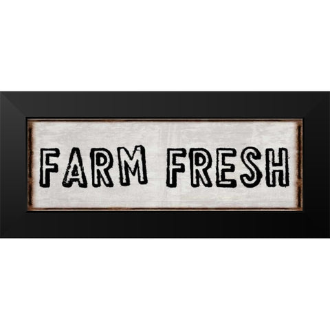 Fresh Produce Black Modern Wood Framed Art Print by Lewis, Sheldon