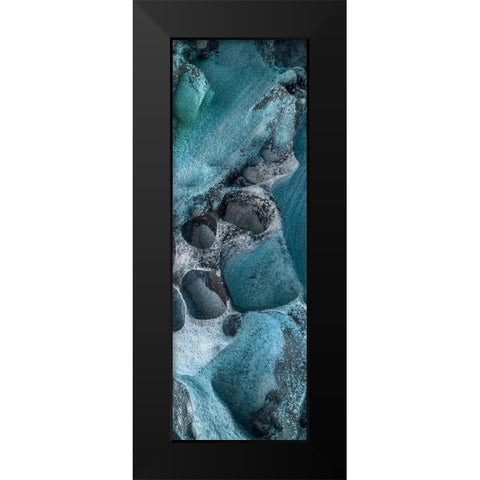 Coastal Rock 2 Black Modern Wood Framed Art Print by Lewis, Sheldon