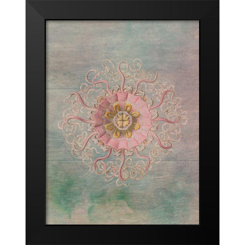 Taste The Ocean Black Modern Wood Framed Art Print by Lewis, Sheldon