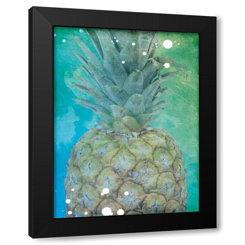Tropical Pine Black Modern Wood Framed Art Print with Double Matting by Lewis, Sheldon