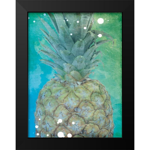 Tropical Pine Black Modern Wood Framed Art Print by Lewis, Sheldon