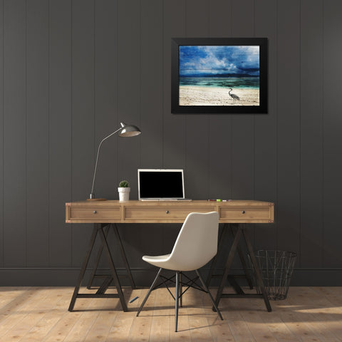 Coastal 2 Black Modern Wood Framed Art Print by Lewis, Sheldon