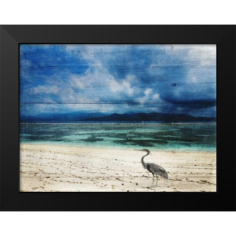Coastal 2 Black Modern Wood Framed Art Print by Lewis, Sheldon