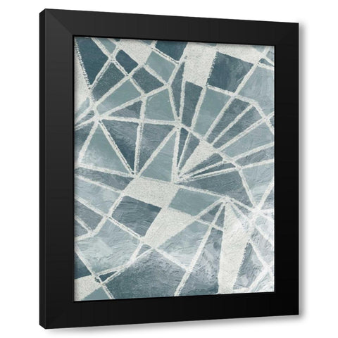 Pure Contemporary 1 Black Modern Wood Framed Art Print with Double Matting by Lewis, Sheldon