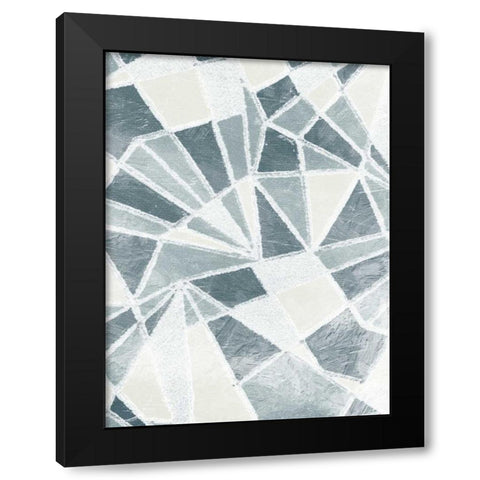 Pure Contemporary Black Modern Wood Framed Art Print by Lewis, Sheldon