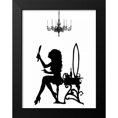 Style 1 Black Modern Wood Framed Art Print by Lewis, Sheldon