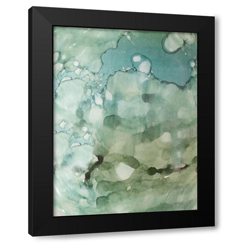 Sephora Black Modern Wood Framed Art Print with Double Matting by Lewis, Sheldon