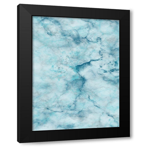 Smoking Marble 2 Black Modern Wood Framed Art Print by Lewis, Sheldon