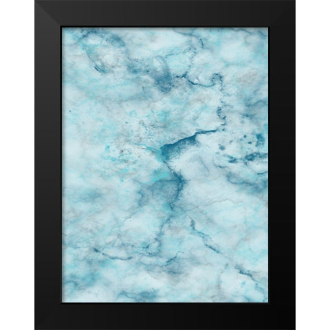 Smoking Marble 2 Black Modern Wood Framed Art Print by Lewis, Sheldon