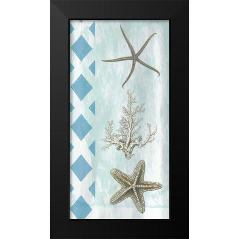 Tranquility Black Modern Wood Framed Art Print by Lewis, Sheldon