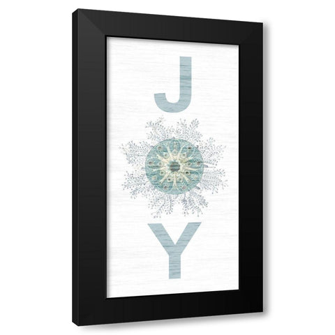 Coast To Joy Black Modern Wood Framed Art Print with Double Matting by Lewis, Sheldon