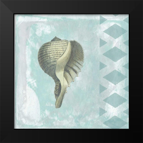 Tranquility 1 Black Modern Wood Framed Art Print by Lewis, Sheldon