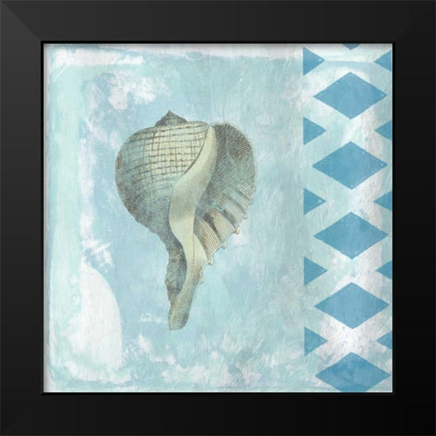 Tranquility 1 Black Modern Wood Framed Art Print by Lewis, Sheldon