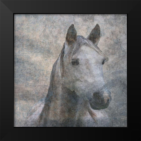 Wild River Black Modern Wood Framed Art Print by Lewis, Sheldon