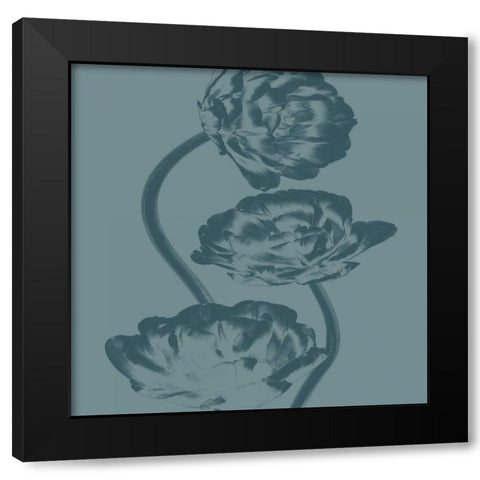Pure 2 Black Modern Wood Framed Art Print by Lewis, Sheldon