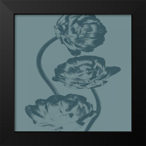 Pure 2 Black Modern Wood Framed Art Print by Lewis, Sheldon