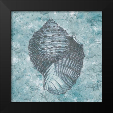 Coastal Cement 1 Black Modern Wood Framed Art Print by Lewis, Sheldon