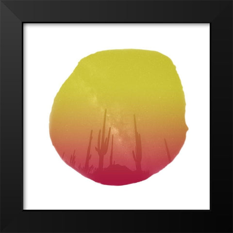 Colored Sky 2 Black Modern Wood Framed Art Print by Lewis, Sheldon