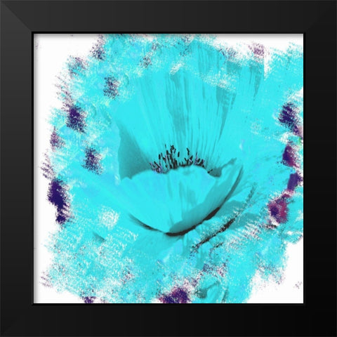Rose Garden 2 Black Modern Wood Framed Art Print by Lewis, Sheldon