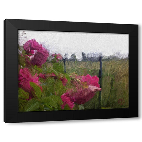 Seeing What Monet Saw Black Modern Wood Framed Art Print with Double Matting by Butcher, Sarah