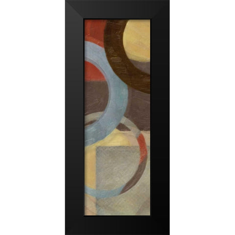 HALO WEAVE IV Black Modern Wood Framed Art Print by Greene, Taylor