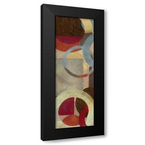 HALO WEAVE VI Black Modern Wood Framed Art Print by Greene, Taylor
