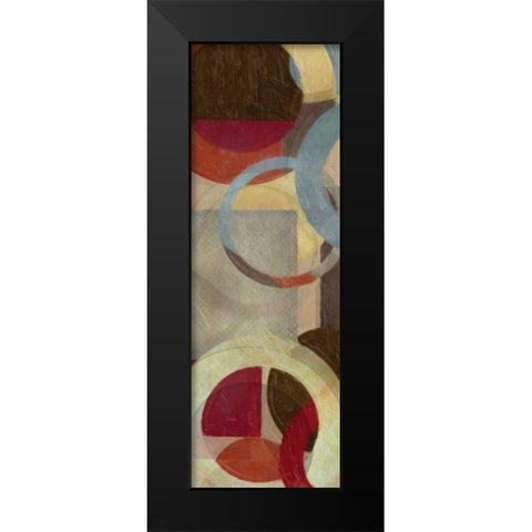 HALO WEAVE VI Black Modern Wood Framed Art Print by Greene, Taylor