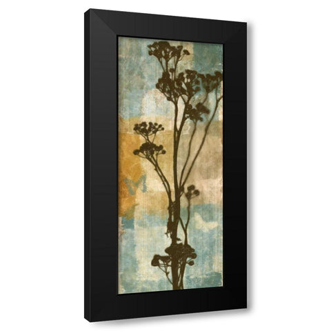 BOTANICAL BEAUTY I Black Modern Wood Framed Art Print with Double Matting by Greene, Taylor
