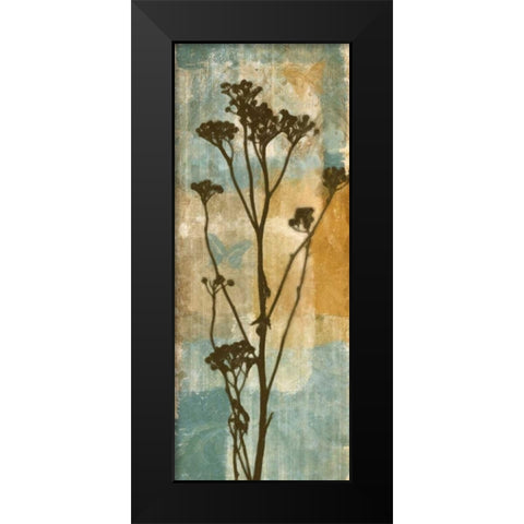 BOTANICAL BEAUTY II Black Modern Wood Framed Art Print by Greene, Taylor
