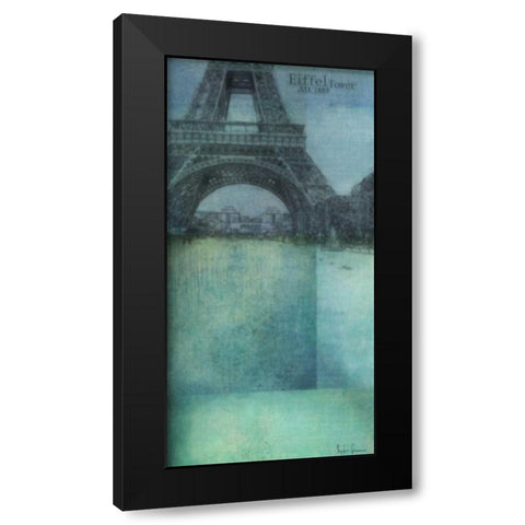 City Hues I Black Modern Wood Framed Art Print with Double Matting by Greene, Taylor