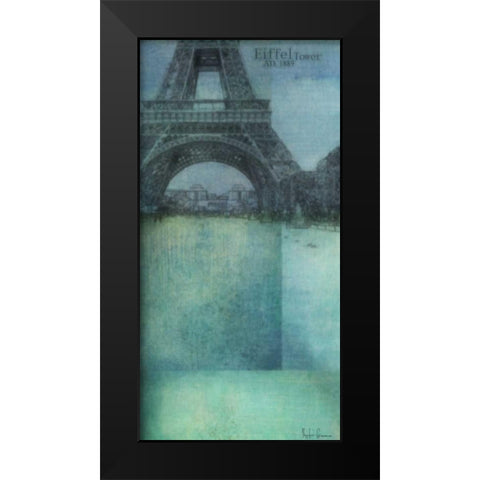 City Hues I Black Modern Wood Framed Art Print by Greene, Taylor