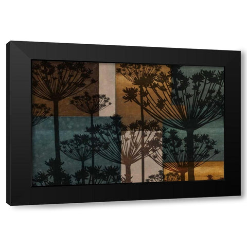 SUMMER BREEZE II Black Modern Wood Framed Art Print by Greene, Taylor