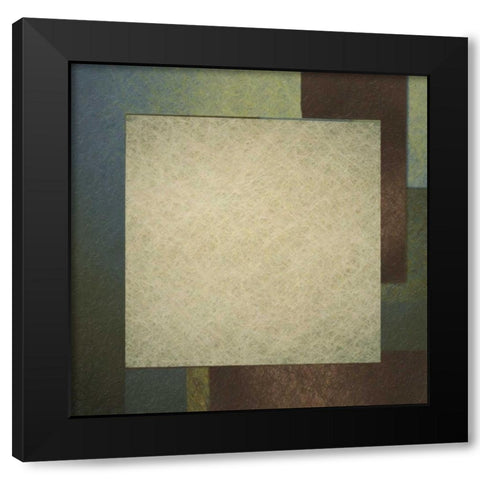 Contemporary Border 2 Black Modern Wood Framed Art Print with Double Matting by Greene, Taylor