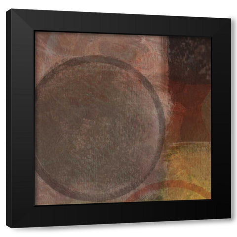 KINESIS RED I Black Modern Wood Framed Art Print by Greene, Taylor