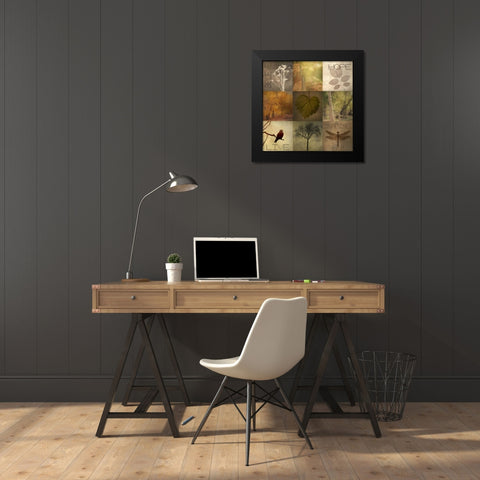 Silhouette Beauty 3 Black Modern Wood Framed Art Print by Greene, Taylor