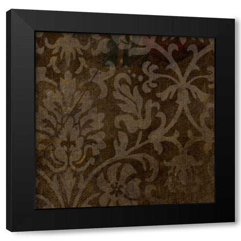 OSCAR GOLD A4 Black Modern Wood Framed Art Print with Double Matting by Greene, Taylor