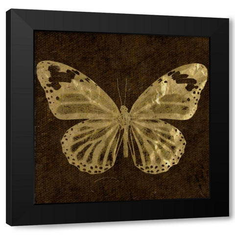 OSCAR GOLD B5 Black Modern Wood Framed Art Print with Double Matting by Greene, Taylor