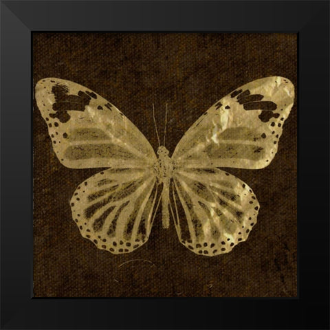 OSCAR GOLD B5 Black Modern Wood Framed Art Print by Greene, Taylor